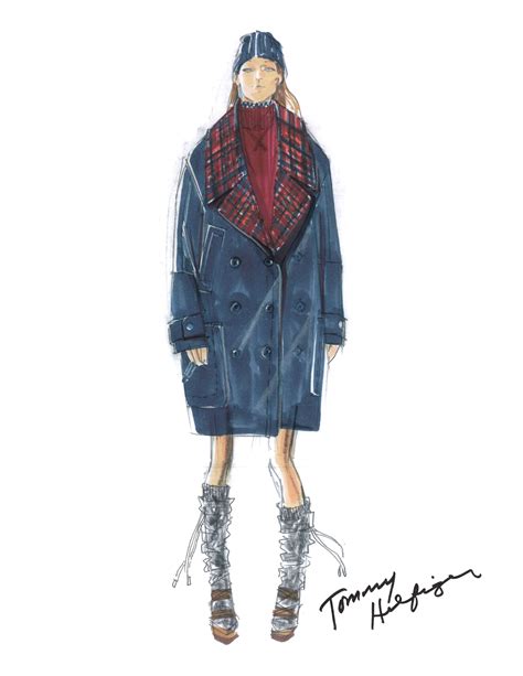 tommy hilfiger sketches